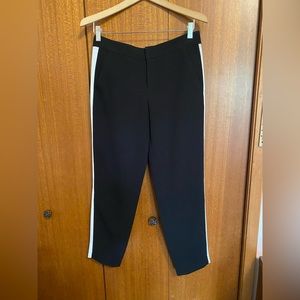 Club Monaco Crepe Cropped Pant